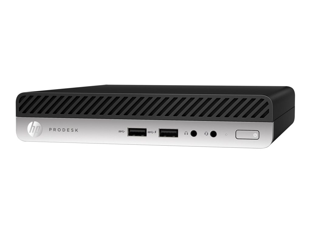 HP ProDesk 400 G5 Front and Rear Chassis View